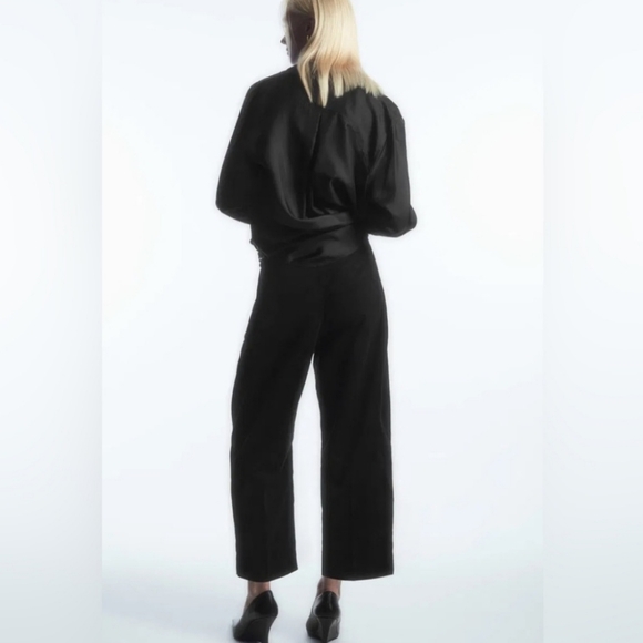 COS Pleated Barrel Leg Courdory Pants - Picture 2 of 15
